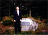 Don Parrish at Bell Grave
