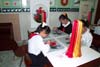 Kids Embroidering